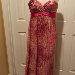 BCBGMaxAzria formal floor length dress